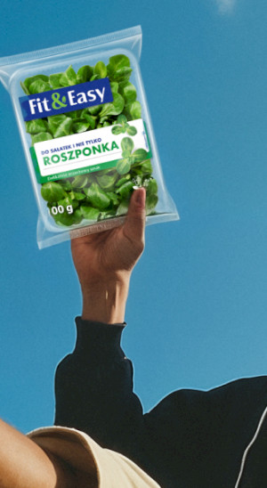 Ręka + sałata