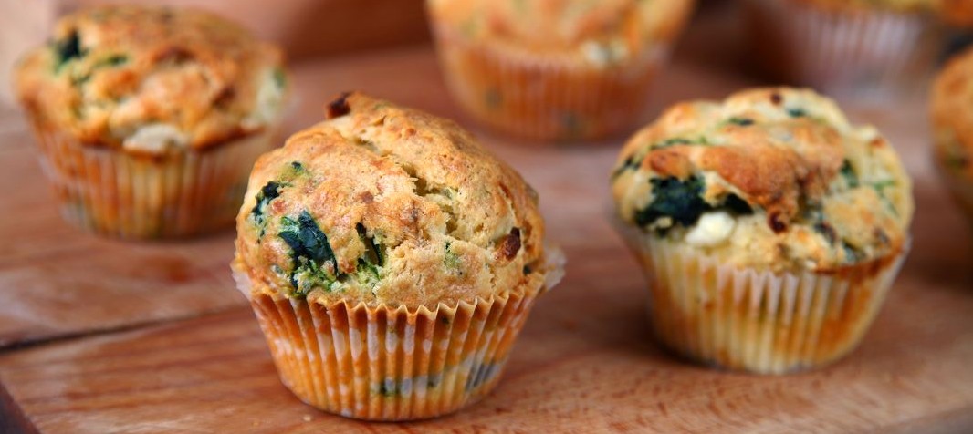 Spinach muffins