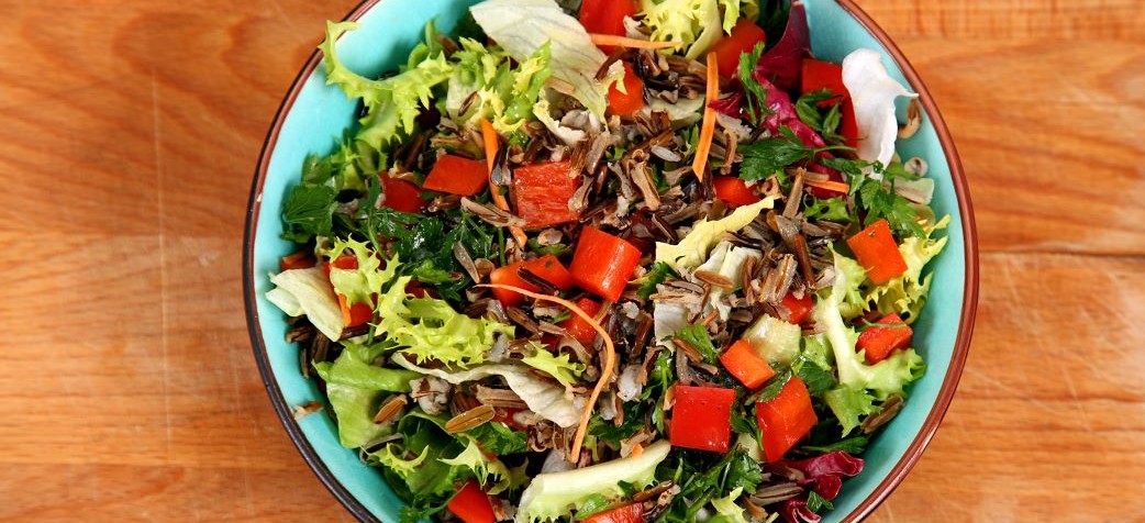 Wild rice salad